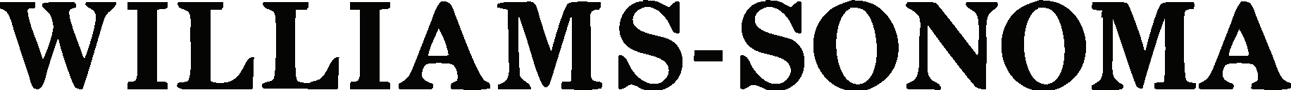 Williams Sonoma  Old Logo Vector Logo